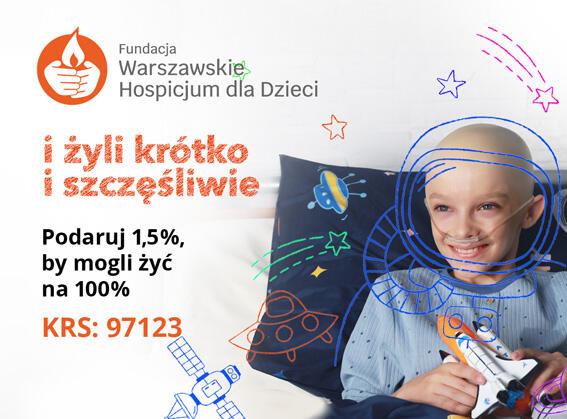 Podaruj 1,5% podatku chorym dzieciom