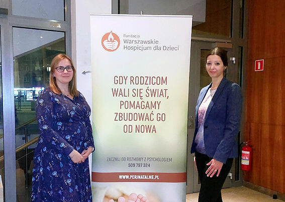 Od lewej: dr Joanna Kuran-Ohe i mgr Anna Molenda
