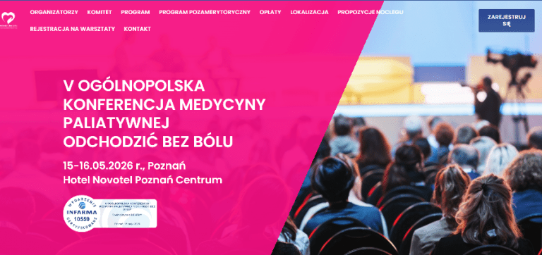 strona internetowa konferencji Odchodzić bez bólu