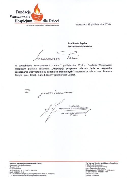 Propozycja programu ochrony życia - zdjęcie nr 1