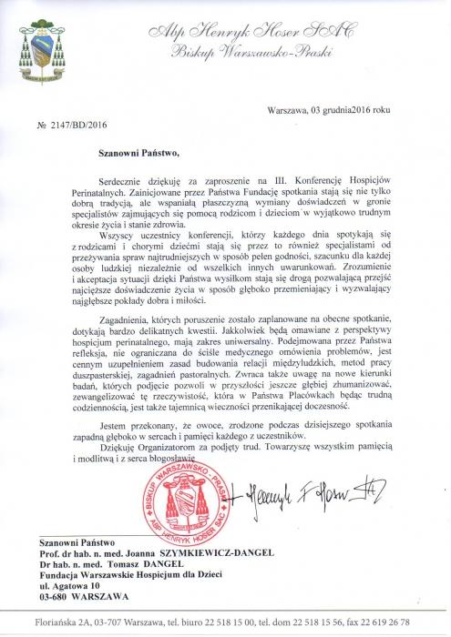 III Ogólnopolska Konferencja Hospicjów Perinatalnych - zdjęcie nr 4