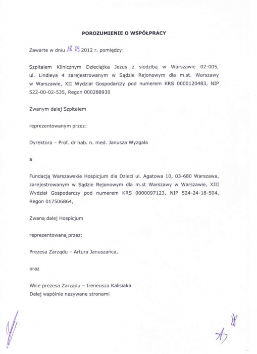 Kolejne porozumienie o współpracy - zdjęcie nr 1